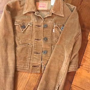 Vintage Levi’s corduroy cropped jacket size Med